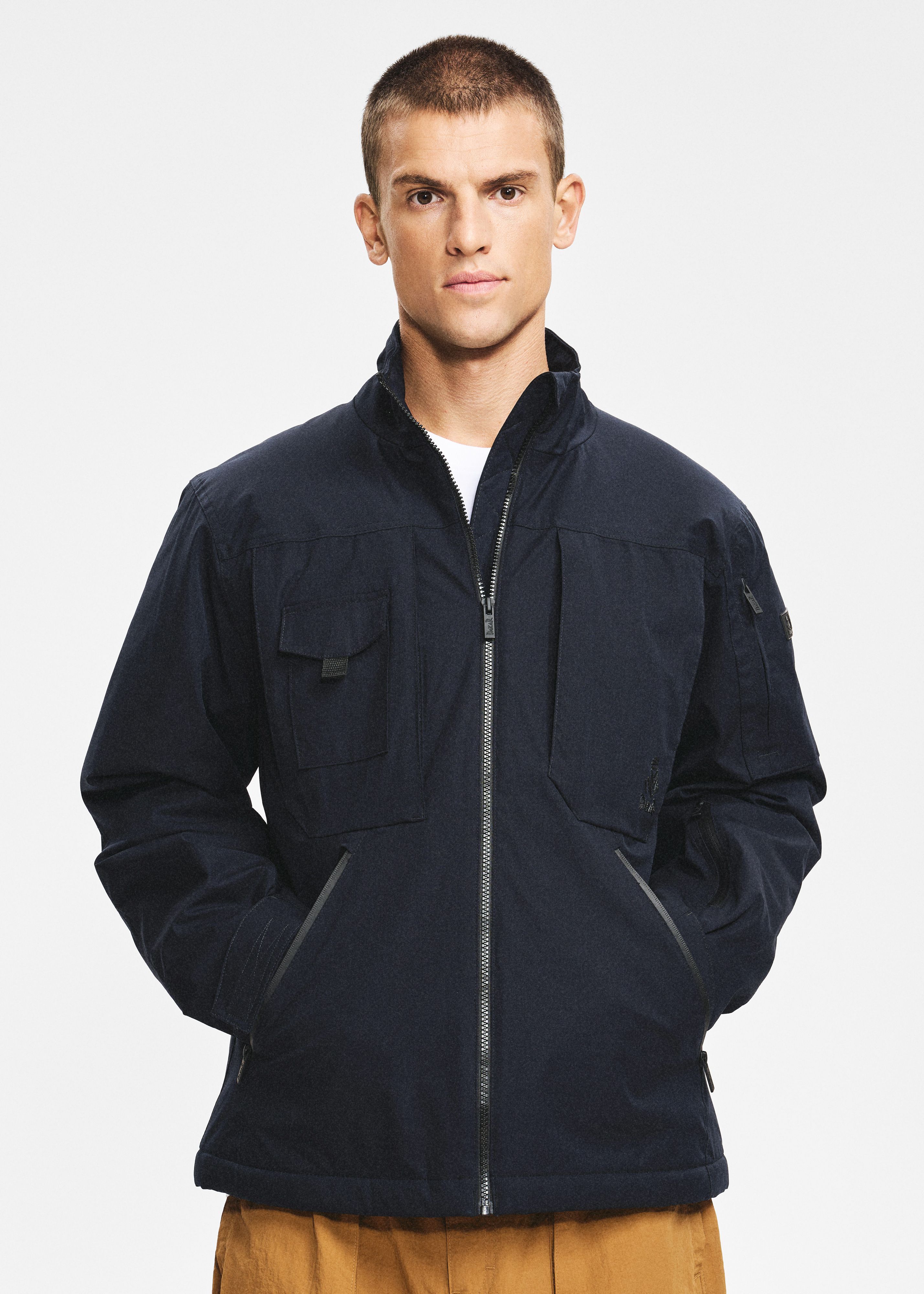 Men's motorcycle style jacket from the DAKAR line. - Dakar