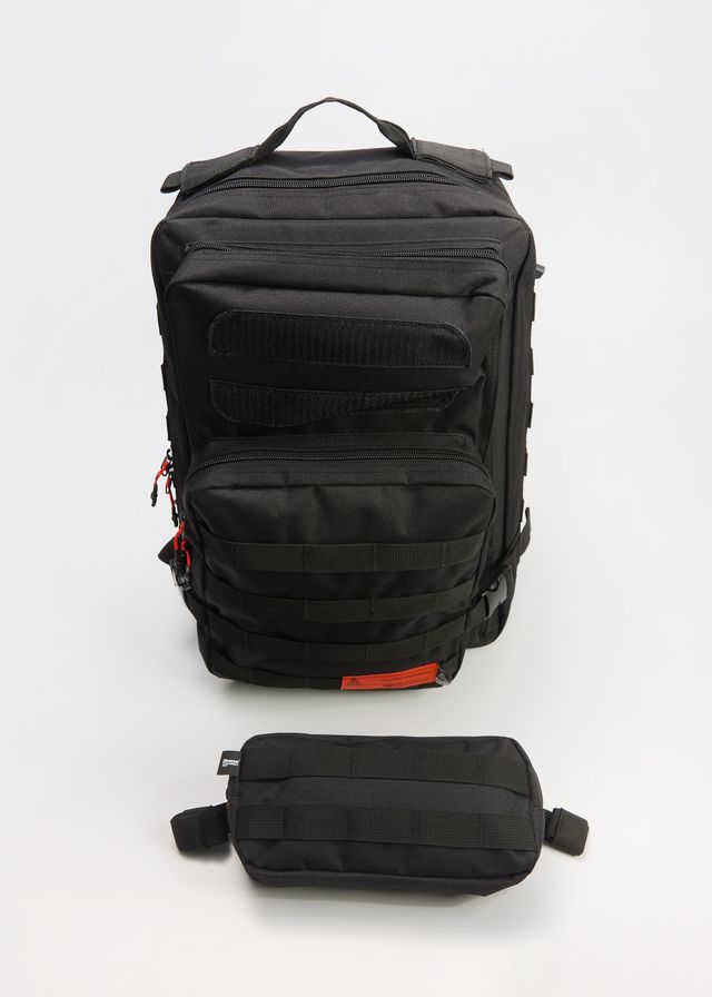 Mochila Elliot Mr Robot Backpack Black Backpack With A Detachable