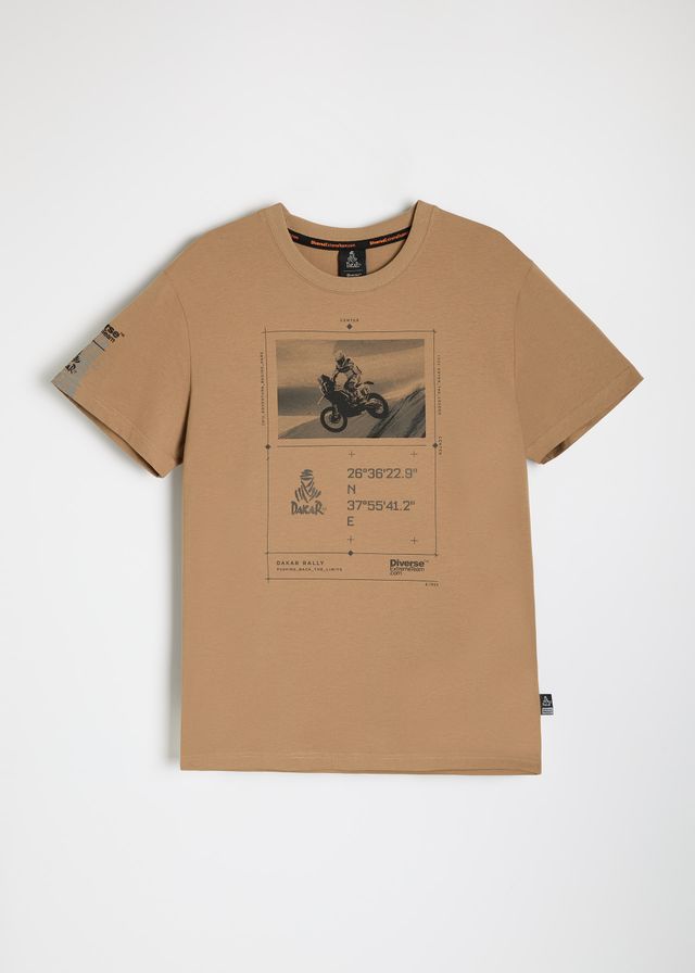 Tee-shirt Vintage Paris Dakar 1991 - Taille L - Blanc - Neuf Sans étiquette