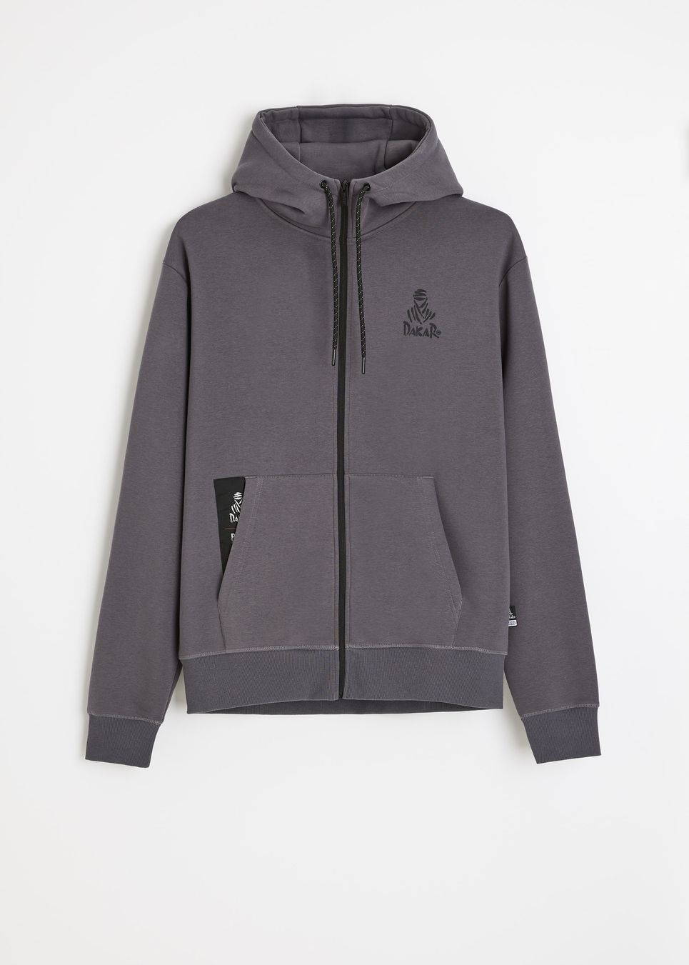 Unzipped men's hooded sweatshirt - Dakar